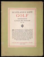 Slipcase for limited edition of Scotland&rsquo;s Gift: Golf