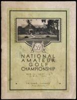 Official Souvenir Book and Program of the USGA 35th National Amateur Golf Championship, Held at Beverly Country Club, Chicago, August 31-September 5, 1931