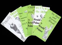 Set of six golf instructional pamphlets