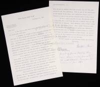 Typed letter signed by John Arthur Brown, Pine Valley Golf Club President, to Sid. Brews of Houghton Golf Club (South Africa)