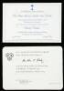 1981 Ryder Cup Dinner Menu, signed by all 26 members – PGA President Joe Black’s copy - 4