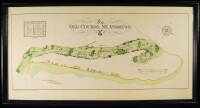 The Old Course, St. Andrews, Surveyed & Depicted by A. Mackenzie, Golf Course Architect, March 1924