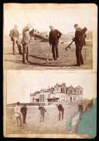 Set of 4 St. Andrews golf photos