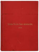 Constitution, By-Laws and Rules of the United States Golf Association, 1896