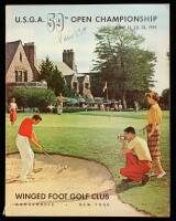 USGA 59th Open [Golf] Championship, Winged Foot Golf Club, June 11-13, 1959. [Official Program]