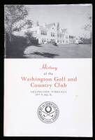 History of the Washington Golf and Country Club