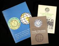 1960 World Amateur Team Championship &ndash; 3 booklets