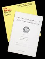 1962 World Amateur Team Championship - 2 booklets