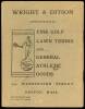 Wright and Ditson’s Golf Guide [on cover]. The Rules of Golf as Approved by the Royal and Ancient Golf Club of St. Andrews in 1899. With Rulings and Interpretations by the Executive Committee of USGA in 1900 - 2