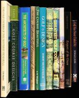 Lot of 11 Golf books on architecture, courses, design
