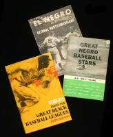 Lot of 6 volumes on African American Baseball Players