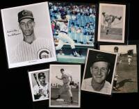 Lot of 12 Autographed Baseball Photos