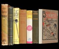 Lot of 7 volumes of baseball fiction and verse