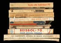 Lot of 12 Cuban Baseball Programs / Guides