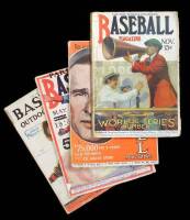 4 issues of Baseball Magazine, 1911-1916