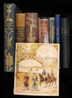 Lot of 8 19th century books on baseball and other sports