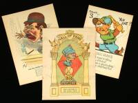 Four "Penny Dreadful" broadsides featuring baseball