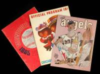 9 Major League Programs and Scorecards