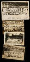 Lot of 4 photos of Central American team photos