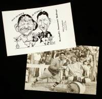 18 photographs of Baseball Clowns and Spring Training