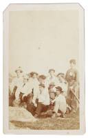 Carte-de-visite of Cambridgeport Baseball Club