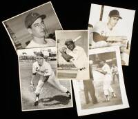 5 photographs of Cuban Sugar Kings players