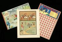 Lot of 8 pieces of baseball ephemera