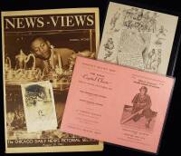 Lot of 4 Negro League ephemera