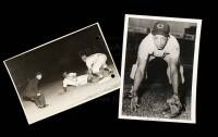 24 photographs of baseball players in the Negro Leagues