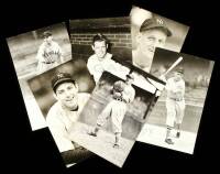 22 real-photo postcards with images from photographs in the George Brace collection