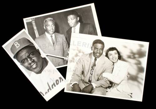 16 photographs of Jackie Robinson