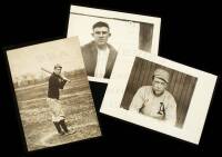 13 wire photographs from 1910 to 1915 featuring members of the New York Giants; New York Highlanders; and Philadelphia Athletics