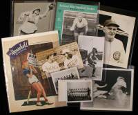 Lot of 10 Womens Baseball & Softball Photographs & Magazines