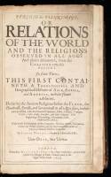 Purchas His Pilgrimage. Or Relations of the World and the Religions Observed in All Ages and places discovered, from the Creation unto this Present.....