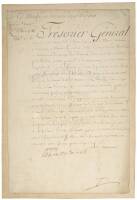 Document Signed by Marie Antoinette
