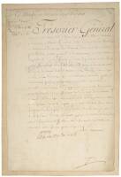 Document Signed by Marie Antoinette