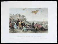 Four hand-colored prints of China by Thomas Allom