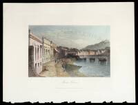 Four hand-colored prints of China by Thomas Allom