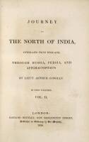 Journey to the North of India, Overland from England, Through Russia, Persia, and Affghaunistan