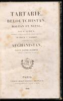 Tartarie, Beloutchistan, Boutan et Népal [and] Afghanistan