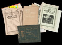 Small group of booklets, ephemera and periodicals about New England, most with content on golf