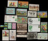 Small group of philatelic items featuring golf and golfers