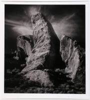 Original photograph of unindentified location of desert rocks