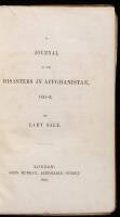 A Journal of the Disasters in Affghanistan, 1841-2