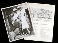 Inscribed brochure from Albert Schweitzer's Hospital