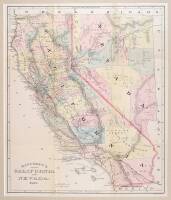 Map of California and Nevada