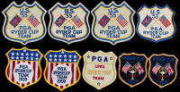 Nine Ryder Cup Blazer Patches