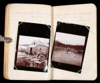 Photograph album of Dawes Glacier, Alaska, 1897