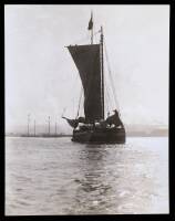 Photograph of Hay Scow on San Francisco Bay