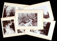 Lot of 14 gelatin silver photographs of Yosemite National Park